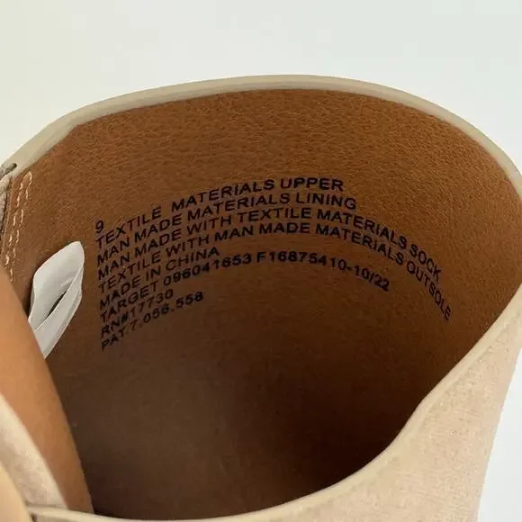 Universal Thread Sandals Cork Lug Platform Block Heel Size 9 Y2K Retro Boho 90s - Picture 9 of 11